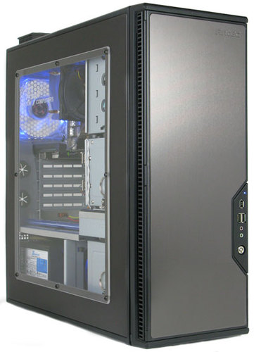 height frame inch 21 with (Gunmetal Finish Window) PC P182 Case Configure Antec w/