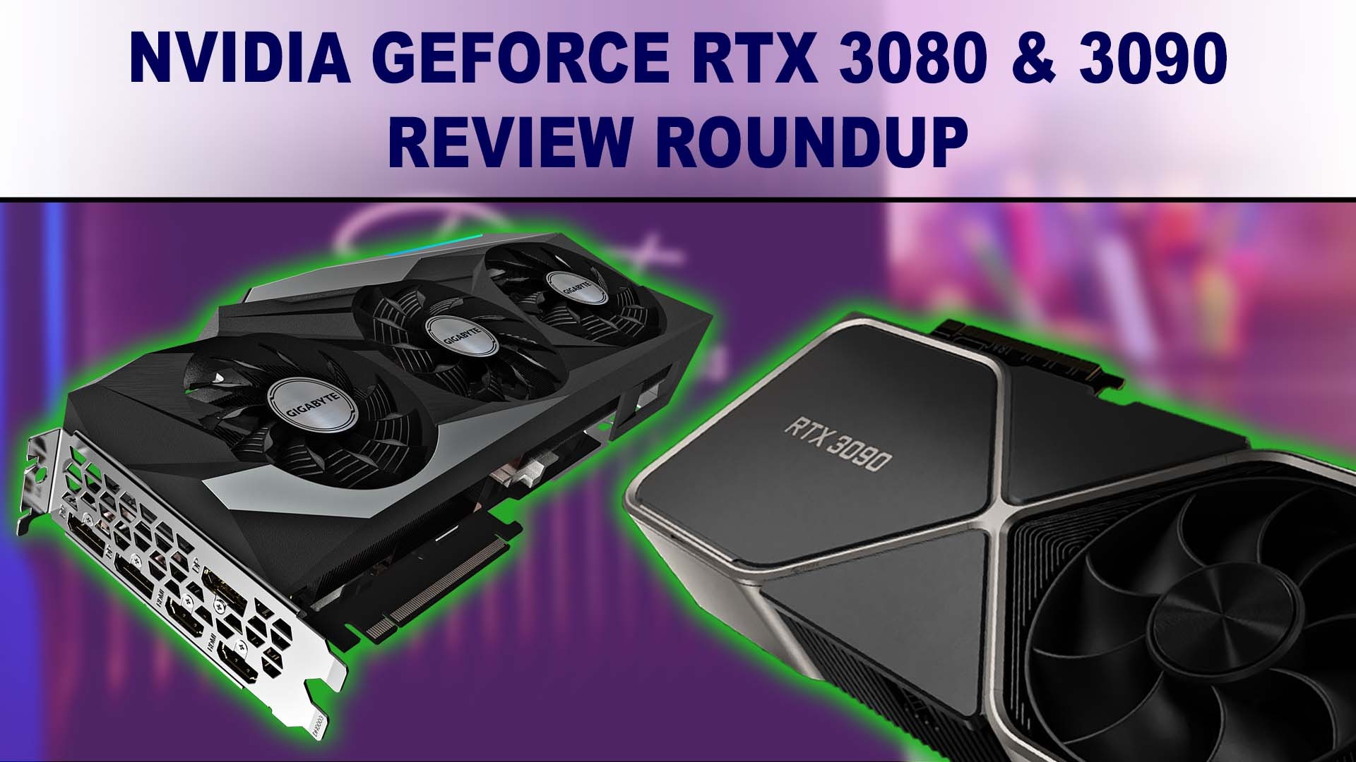 Nvidia Geforce Rtx 3080 10gb And Rtx 3090 24gb Review Roundup Puget Systems