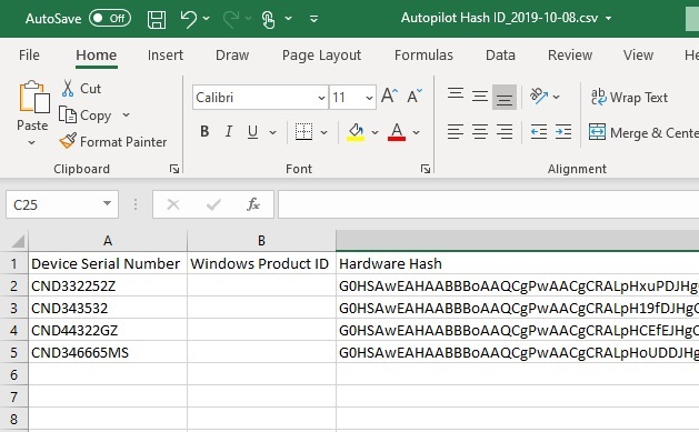 Configure PC w/ Windows HASH ID Capture Services