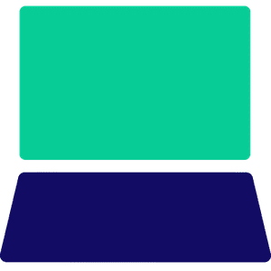 Laptop Icon in Puget System Colors