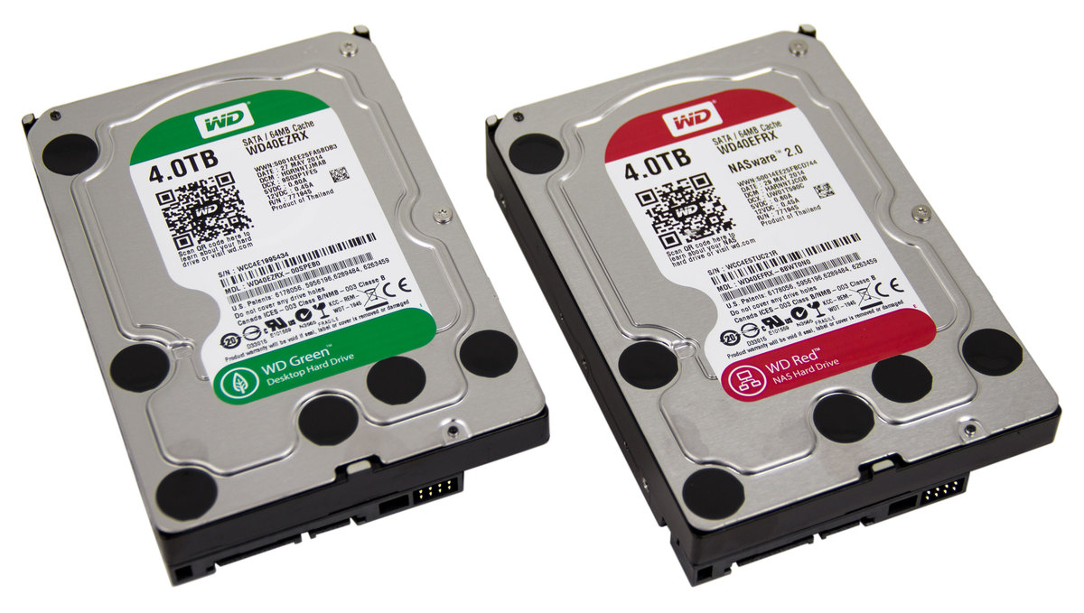 Western Digital Green vs. Red Hard Drives | Puget Systems