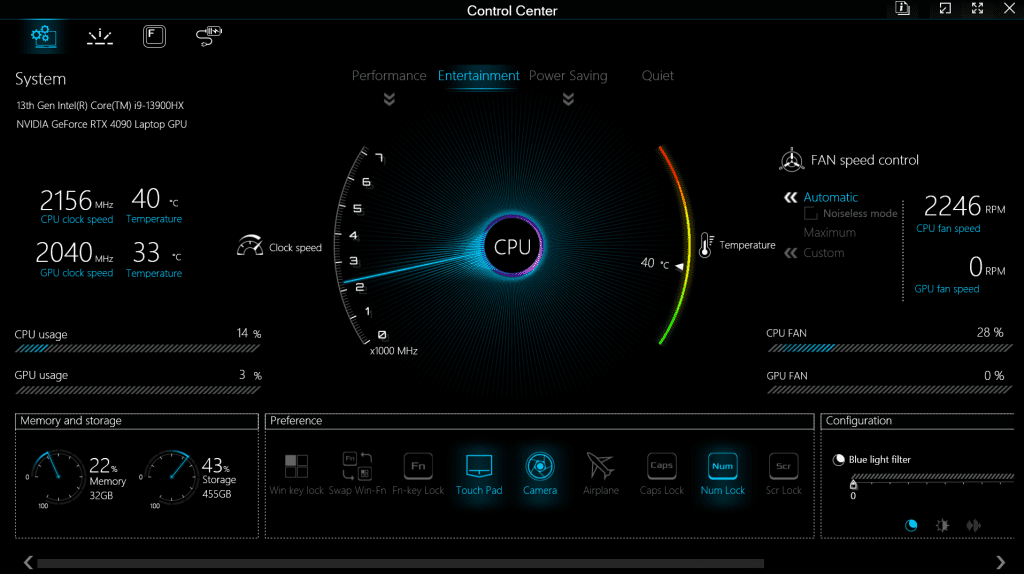 Control Center Overview