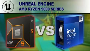 Unreal Engine AMD Ryzen 9000 banner